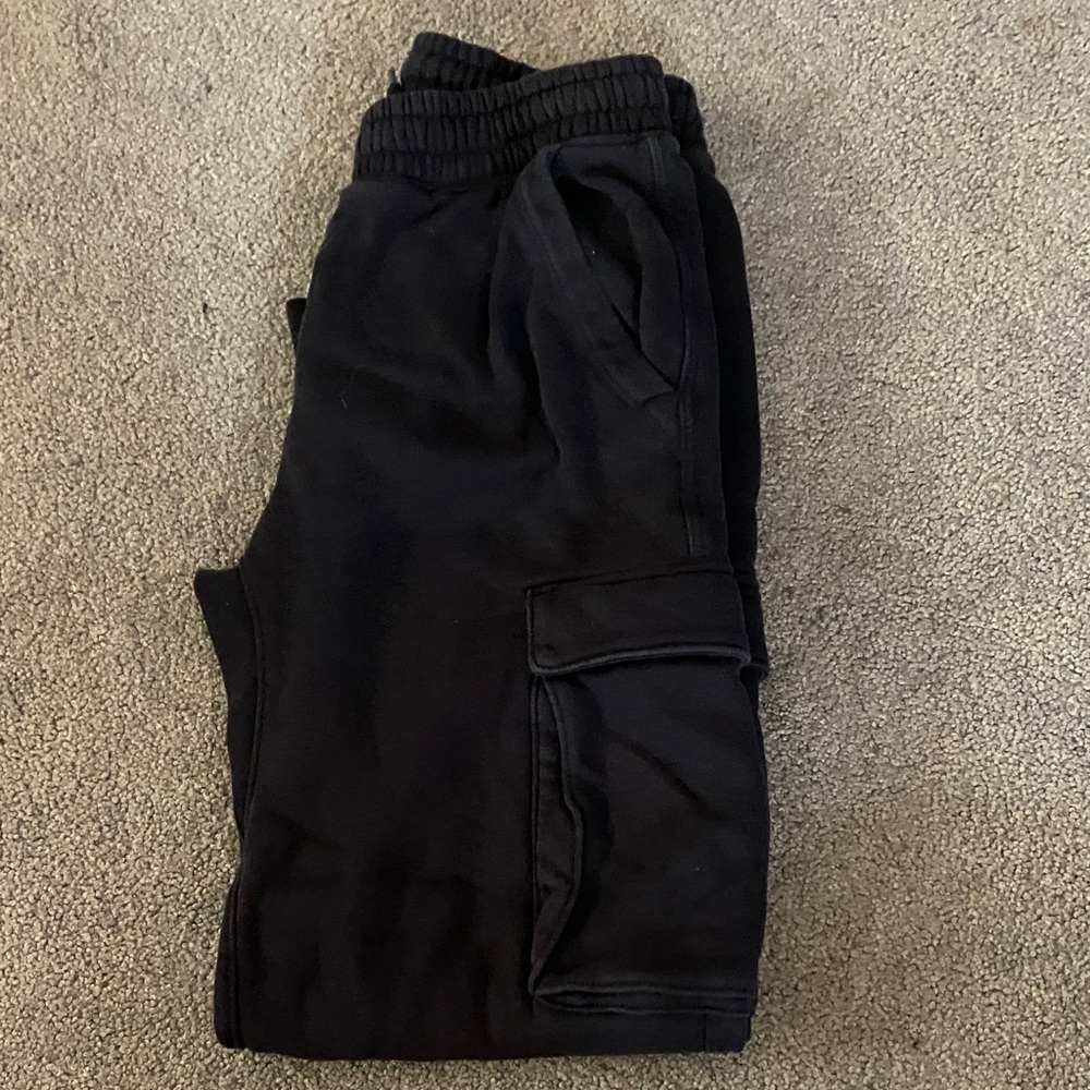 GAP Kids Black Fleece Joggers